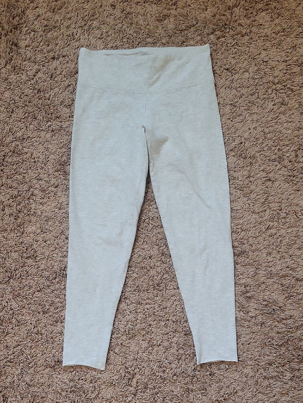 TNA Light Gray High-Waist Leggings